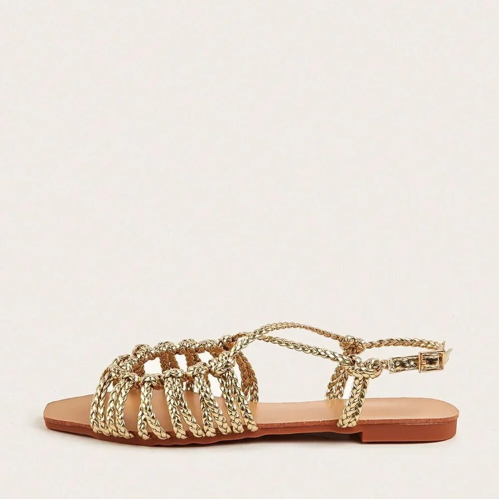 Gold Vacation Women's Sandals
